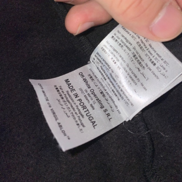 OFF-WHITE Multi Patches Over Sized Hoodie - Picture 6 of 10